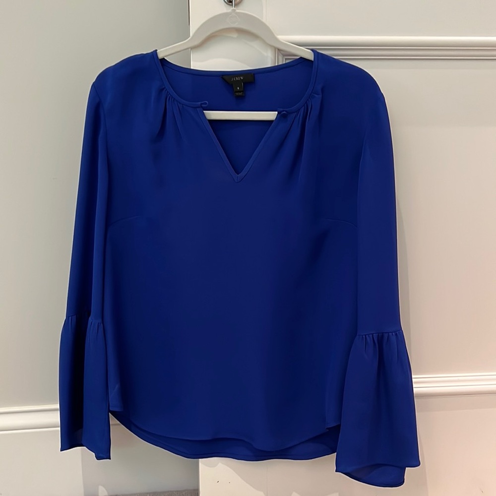 J. Crew silk blouse. Barely worn.